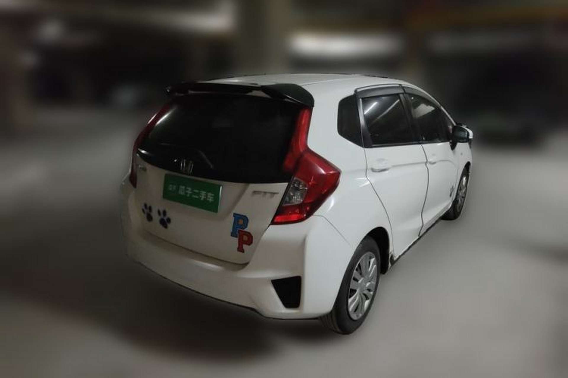 Used Honda Fit 2014 1.5L LX CVT Comfort Model Rear Right 45 Deg