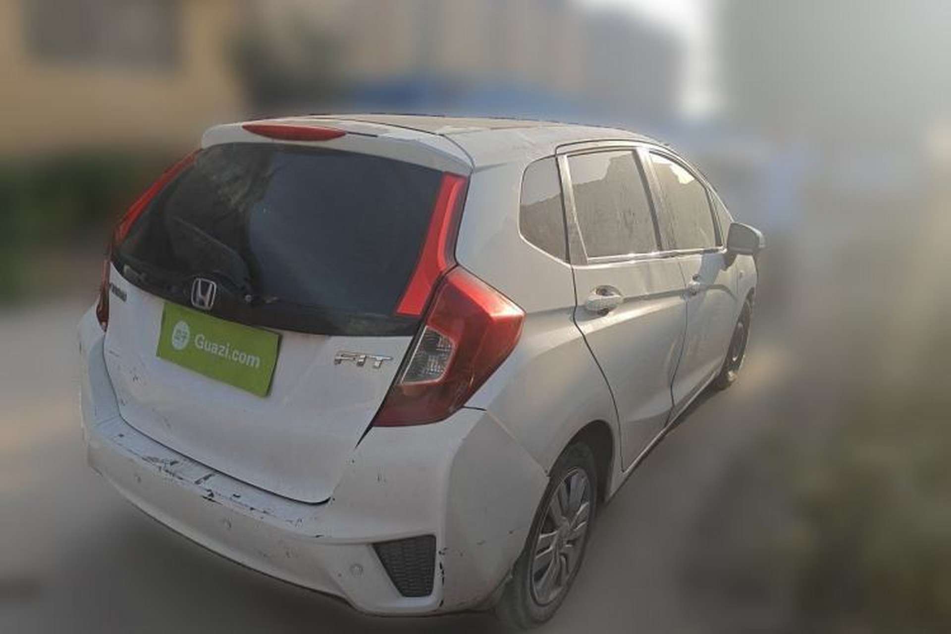 Used Honda Fit 2014 1.5L LX CVT Comfort Model Rear Right 45 Deg