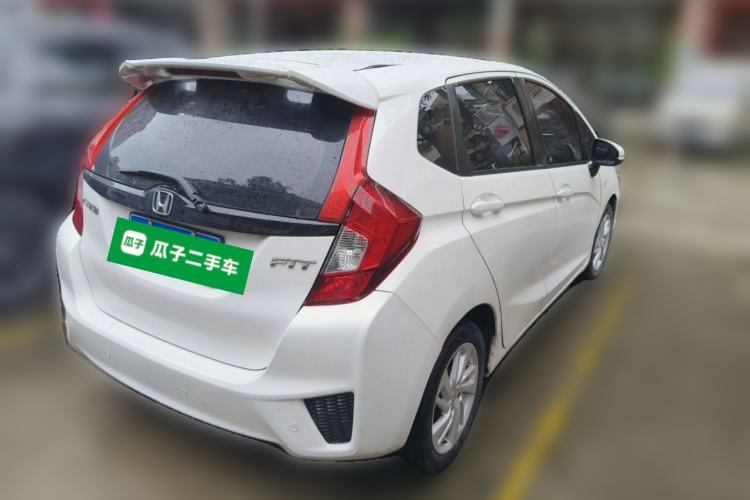 Used Honda Fit 2014 1.5L LX CVT Comfort Model Rear Right 45 Deg