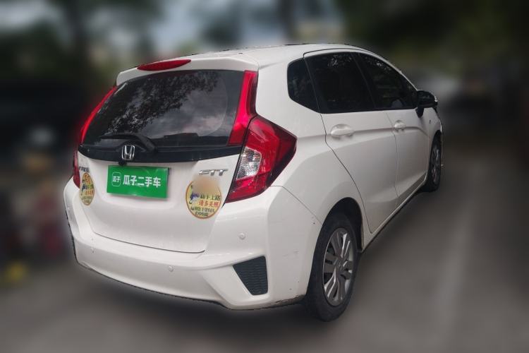 Used Honda Fit 2014 1.5L LX CVT Comfort Model Rear Right 45 Deg