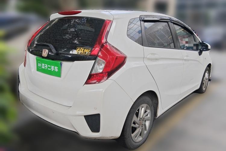 Used Honda Fit 2014 1.5L LX CVT Comfort Model Rear Right 45 Deg