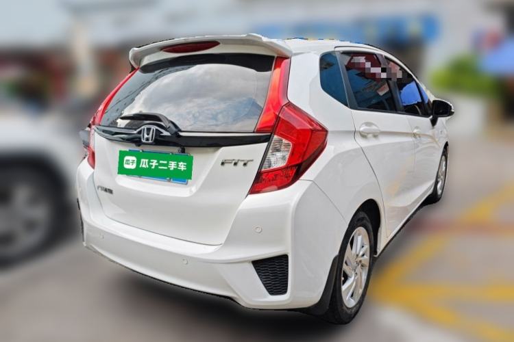 Used Honda Fit 2014 1.5L LX CVT Comfort Model Rear Right 45 Deg