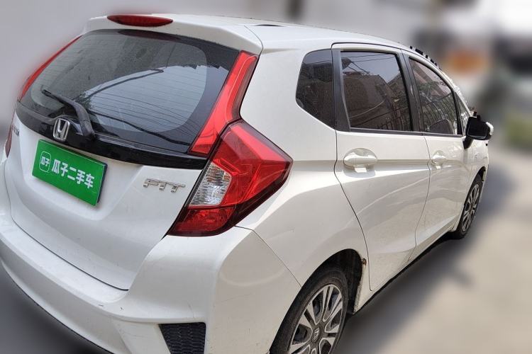 Used Honda Fit 2014 1.5L LX CVT Comfort Model Rear Right 45 Deg