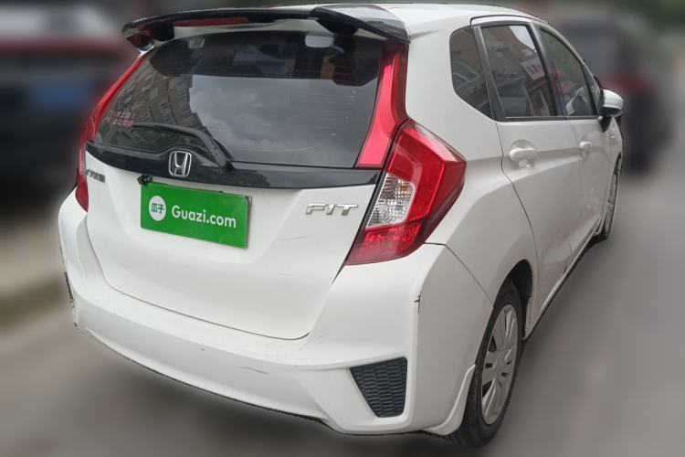Used Honda Fit 2014 1.5L LX CVT Comfort Model Rear Right 45 Deg
