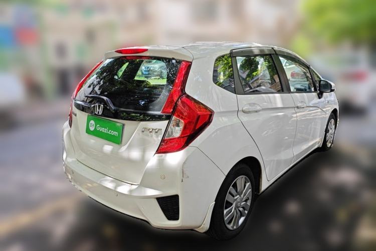 Used Honda Fit 2014 1.5L LX CVT Comfort Model Rear Right 45 Deg