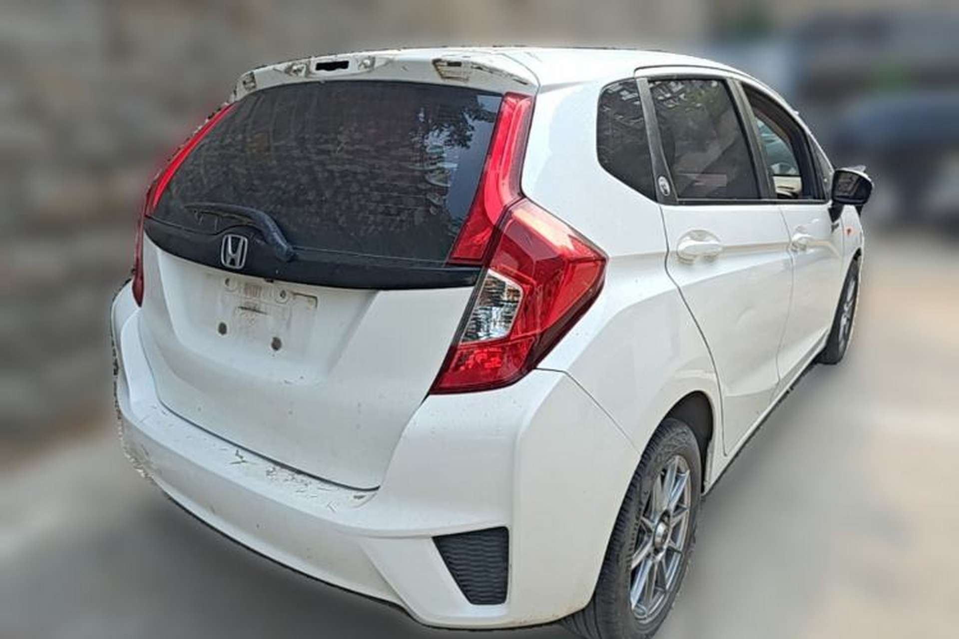 Used Honda Fit 2014 1.5L LX Manual Comfort Model Rear Right 45 Deg