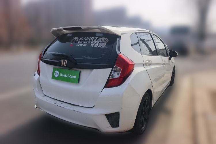Used Honda Fit 2014 1.5L LX Manual Comfort Model Rear Right 45 Deg
