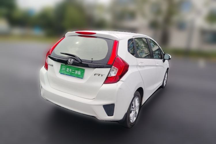 Used Honda Fit 2014 1.5L LX CVT Comfort Model Rear Right 45 Deg