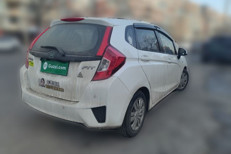 Used Honda Fit 2014 1.5L LX CVT Comfort Model Rear Right 45 Deg