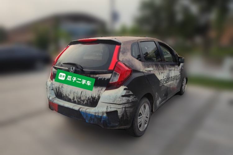 Used Honda Fit 2014 1.5L LX Manual Comfort Model Rear Right 45 Deg