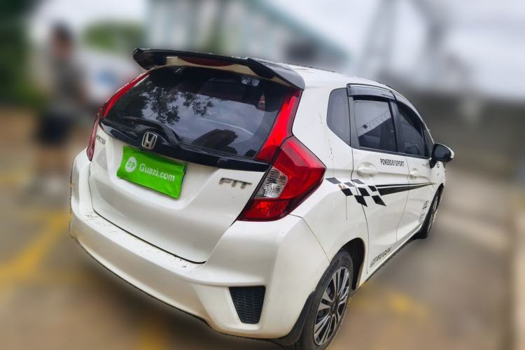 Used Honda Fit 2014 1.5L LX CVT Comfort Model Rear Right 45 Deg