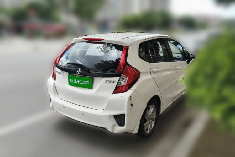 Used Honda Fit 2014 1.5L LX CVT Comfort Model Rear Right 45 Deg