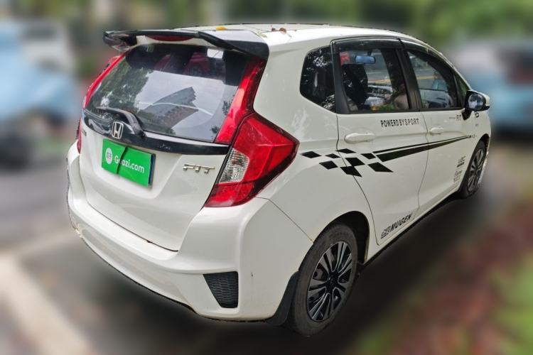 Used Honda Fit 2014 1.5L LX CVT Comfort Model Rear Right 45 Deg