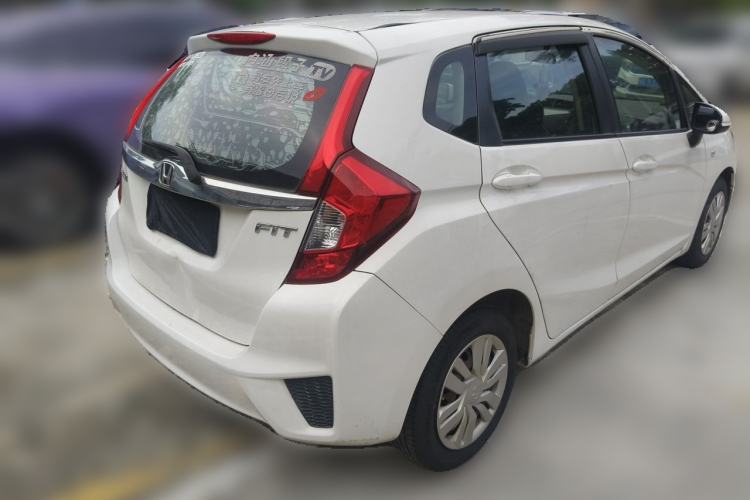 Used Honda Fit 2014 1.5L LX CVT Comfort Model Rear Right 45 Deg