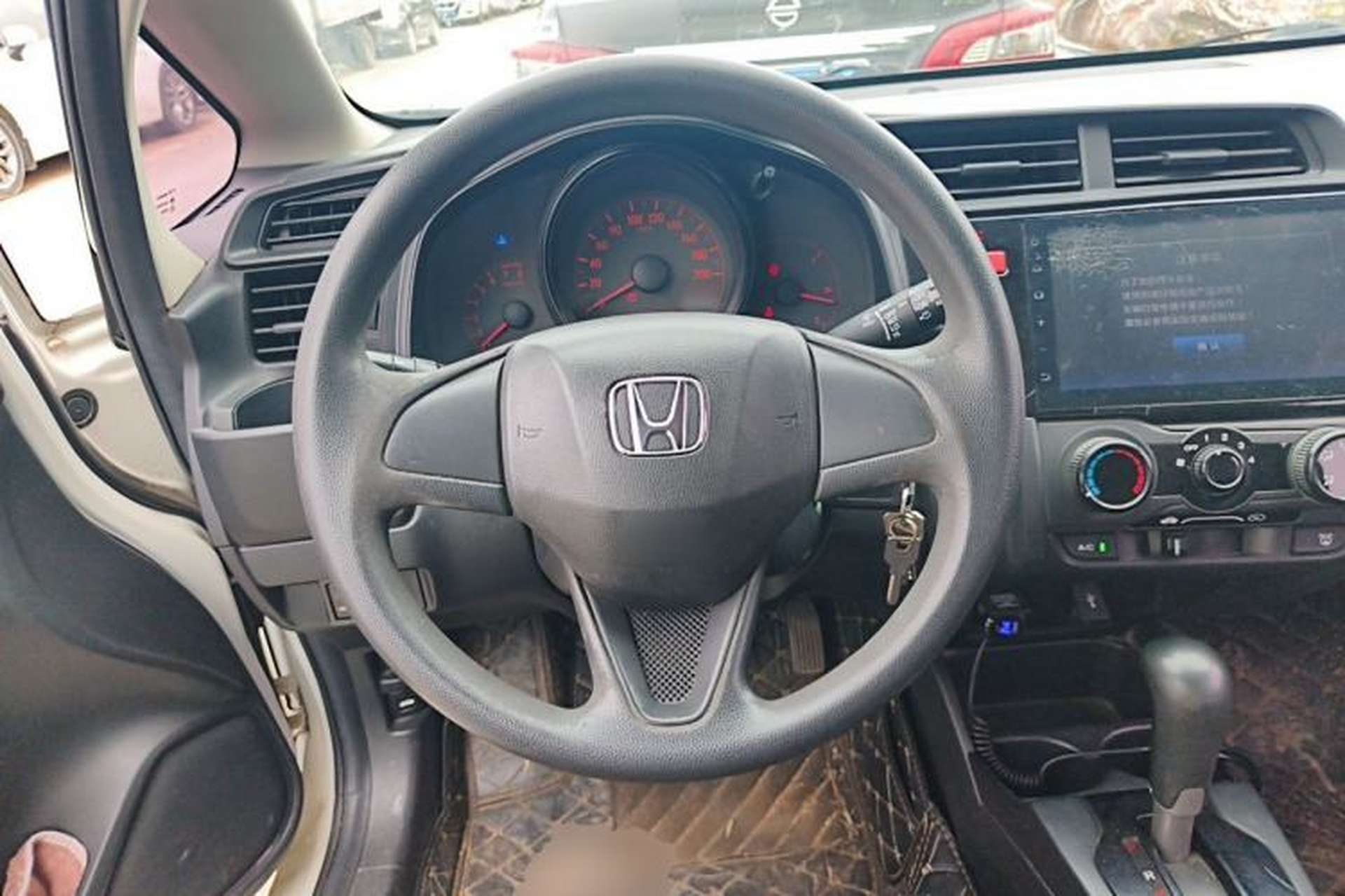 Used Honda Fit 2014 1.5L LX CVT Comfort Model Steering Wheel