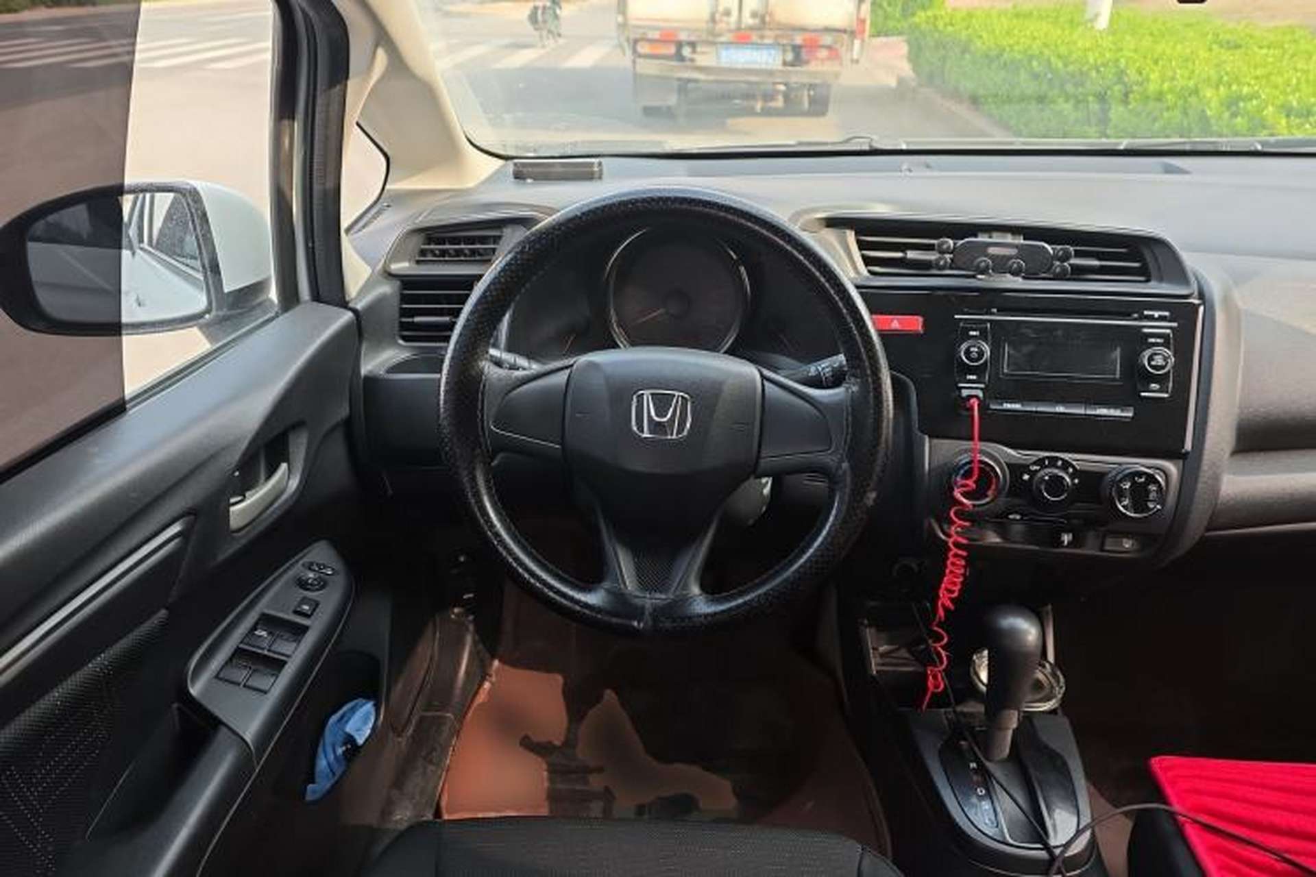 Used Honda Fit 2014 1.5L LX CVT Comfort Model Steering Wheel