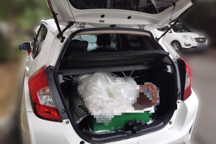 Used Honda Fit 2014 1.5L LX CVT Comfort Model Trunk