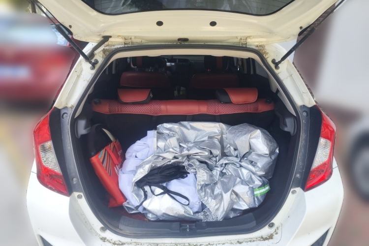Used Honda Fit 2014 1.5L LX CVT Comfort Model Trunk