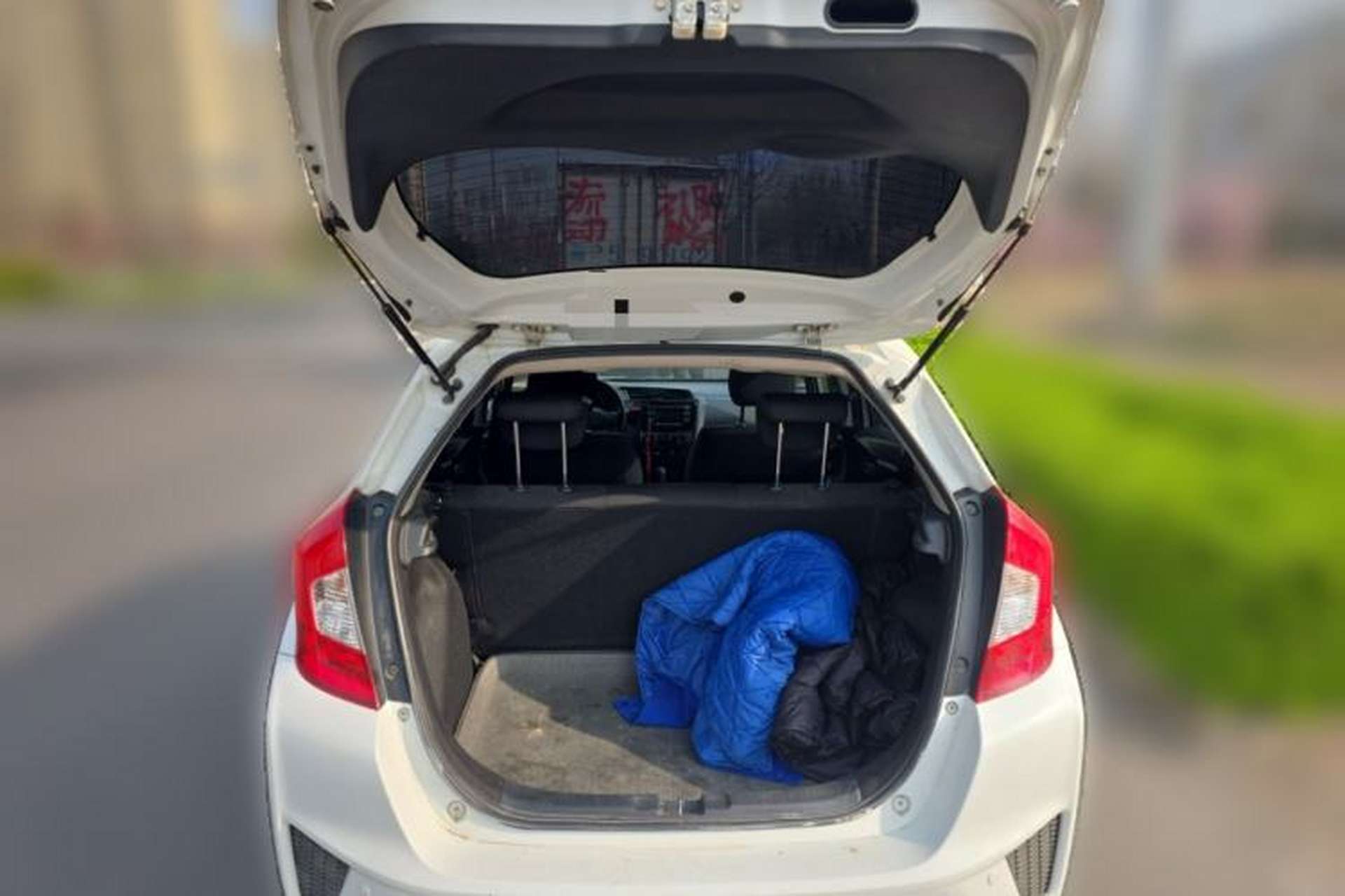 Used Honda Fit 2014 1.5L LX CVT Comfort Model Trunk