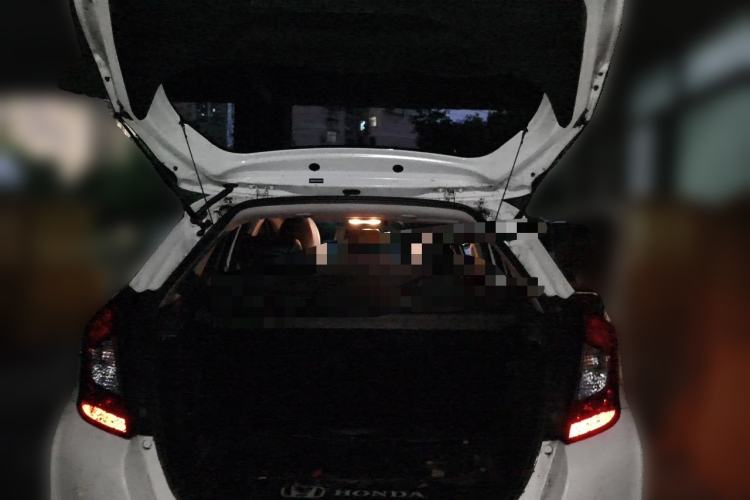 Used Honda Fit 2014 1.5L SE CVT Fashion Model Trunk