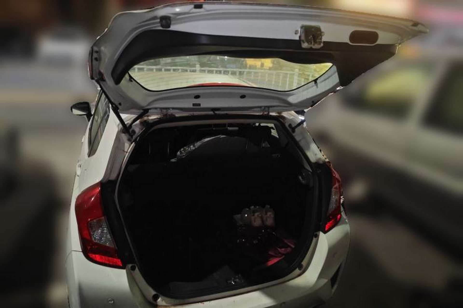 Used Honda Fit 2014 1.5L LX CVT Comfort Model Trunk