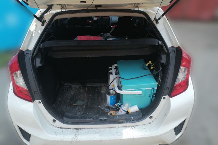 Used Honda Fit 2014 1.5L LX CVT Comfort Model Trunk