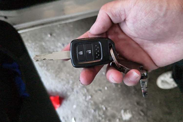 Used Honda Fit 2014 1.5L SE CVT Fashion Model Vehicle Key
