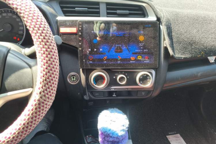 Used Honda Fit 2014 1.5L EX CVT Elite Model Audio And AC Panel