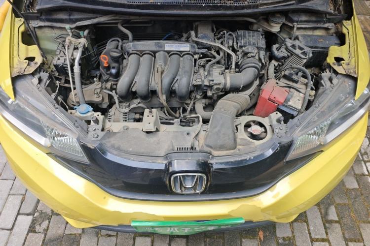 Used Honda Fit 2014 1.5L LX CVT Comfort Model Engine Bay