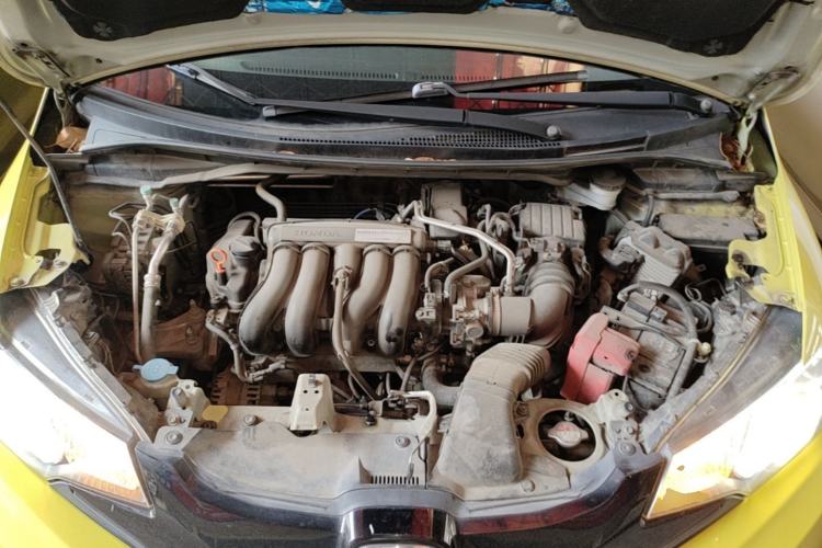 Used Honda Fit 2014 1.5L LX CVT Comfort Model Engine Bay