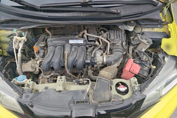Used Honda Fit 2014 1.5L LX CVT Comfort Model Engine Bay