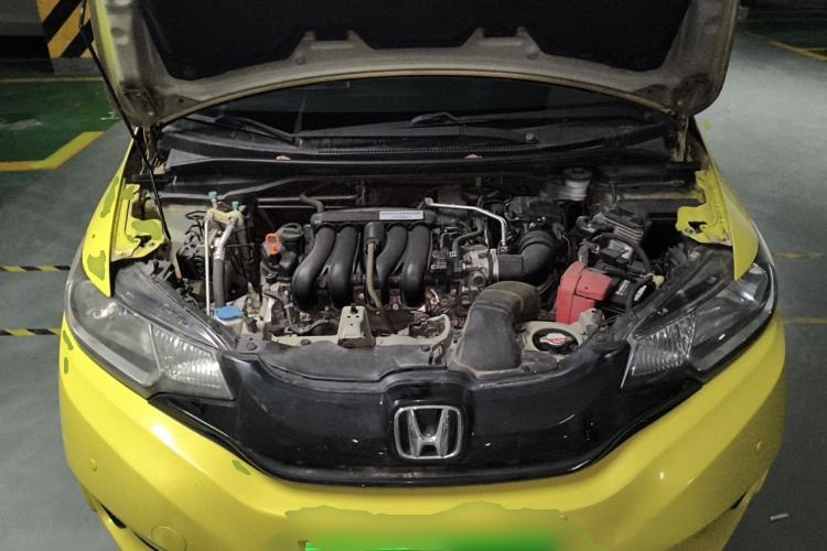 Used Honda Fit 2014 1.5L LX CVT Comfort Model Engine Bay