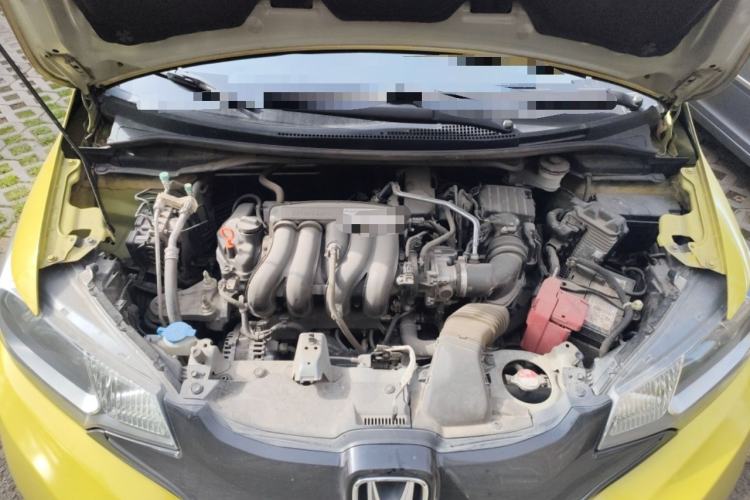 Used Honda Fit 2014 1.5L LX CVT Comfort Model Engine Bay