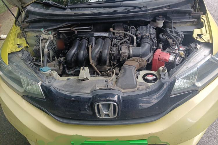 Used Honda Fit 2014 1.5L LX CVT Comfort Model Engine Bay
