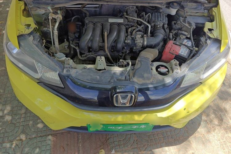 Used Honda Fit 2014 1.5L LX CVT Comfort Model Engine Bay