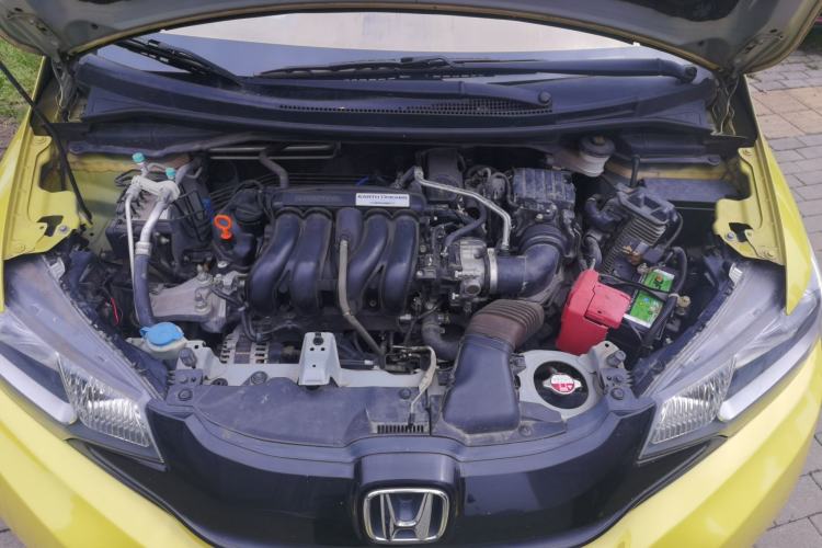 Used Honda Fit 2014 1.5L LX CVT Comfort Model Engine Bay