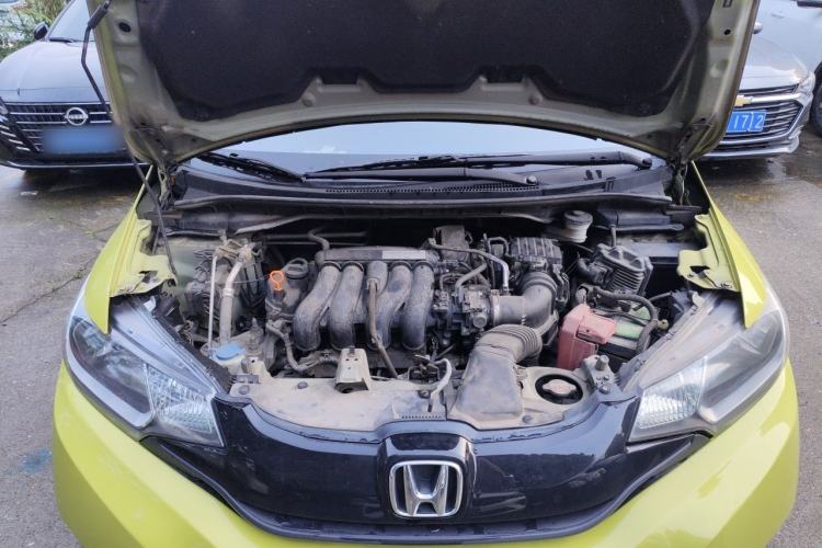 Used Honda Fit 2014 1.5L LX CVT Comfort Model Engine Bay