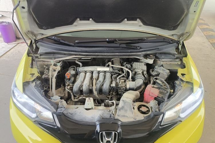 Used Honda Fit 2014 1.5L LX CVT Comfort Model Engine Bay
