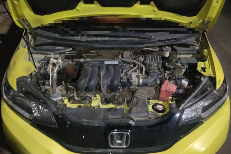 Used Honda Fit 2014 1.5L LX Manual Comfort Model Engine Bay
