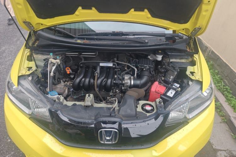 Used Honda Fit 2014 1.5L LX CVT Comfort Model Engine Bay