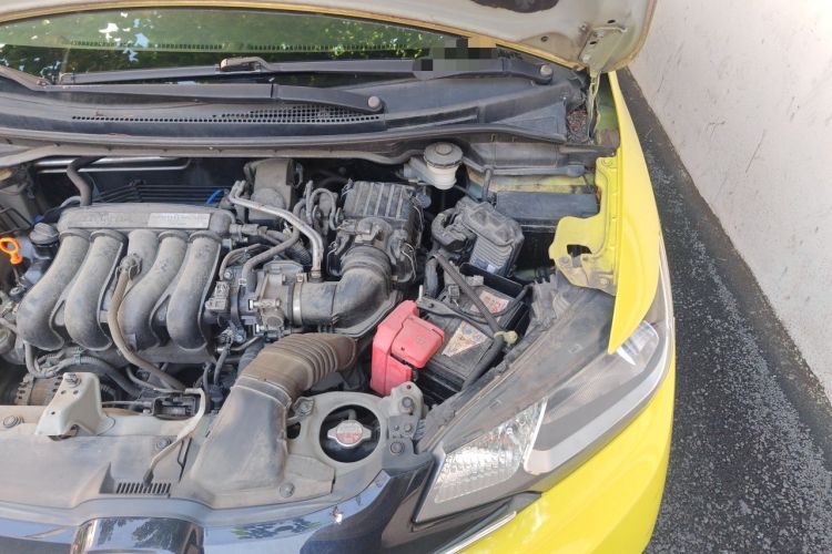 Used Honda Fit 2014 1.5L LX CVT Comfort Model Engine Bay Left
