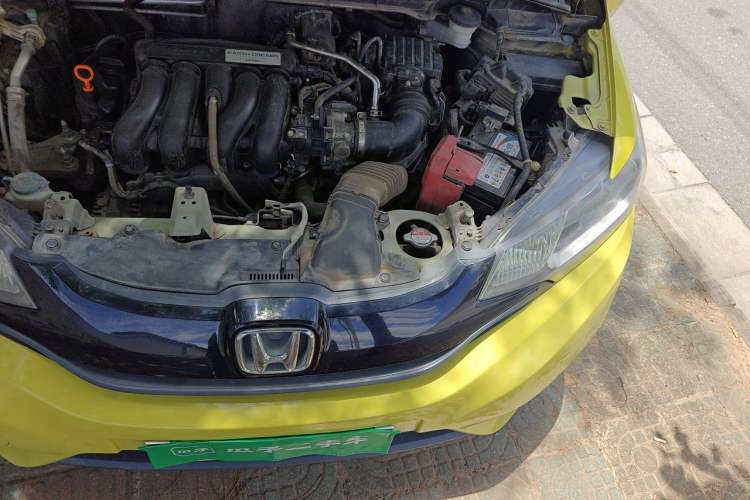 Used Honda Fit 2014 1.5L LX CVT Comfort Model Engine Bay Left