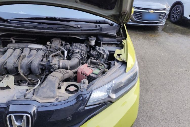 Used Honda Fit 2014 1.5L LX CVT Comfort Model Engine Bay Left