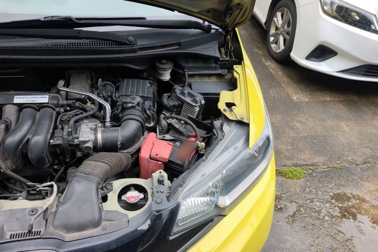 Used Honda Fit 2014 1.5L LX CVT Comfort Model Engine Bay Left