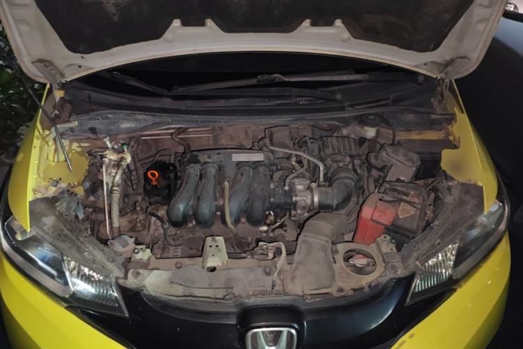 Used Honda Fit 2014 1.5L LX Manual Comfort Model Engine Bay