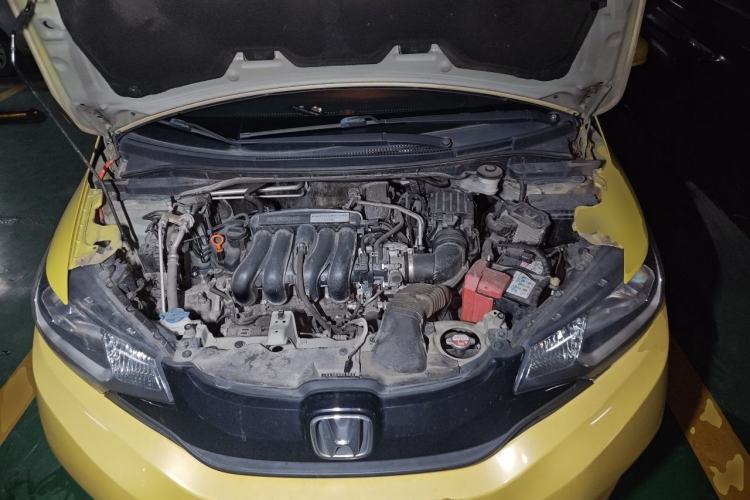Used Honda Fit 2014 1.5L LX CVT Comfort Model Engine Bay