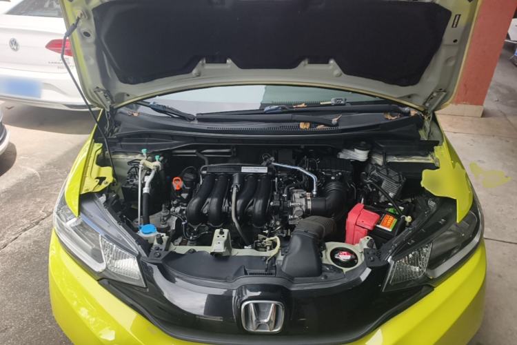 Used Honda Fit 2014 1.5L LX CVT Comfort Model Engine Bay