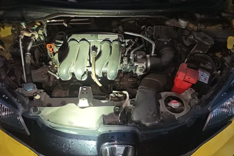 Used Honda Fit 2014 1.5L LX CVT Comfort Model Engine Bay