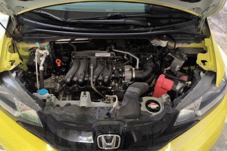 Used Honda Fit 2014 1.5L LX CVT Comfort Model Engine Bay
