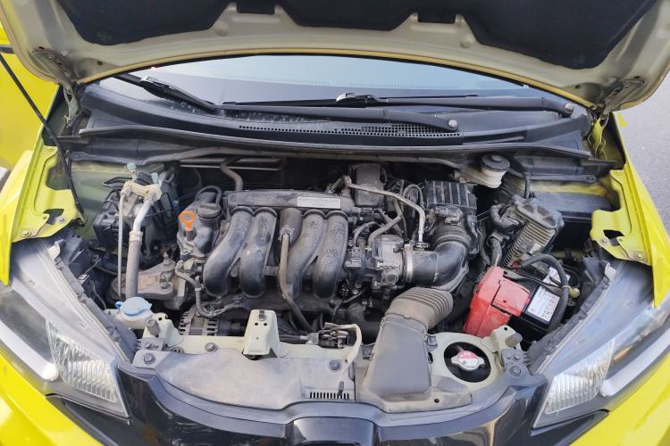 Used Honda Fit 2014 1.5L LX CVT Comfort Model Engine Bay